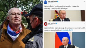 ‘Putin has cancer’ pundit beloved by Western media arrested for flouting Covid-19 restrictions at St. Petersburg rally