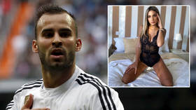 ‘It’s a lie and very serious‘: Football badboy Jese Rodriguez’s lover DENIES claims that she ran him over after row (VIDEO)