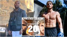 ‘Why is he entertaining this clown?’: Boxing fans fume as Floyd Mayweather announces fight with YouTuber Logan Paul