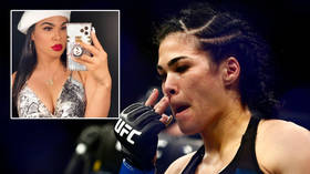 ‘We keep moving’: MMA stunner Rachael Ostovich poses for fans and offers defiant message despite being RELEASED by UFC