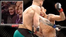 Speechless: Watch as Khabib reacts to Conor McGregor's 13-second KO of Jose Aldo FIVE YEARS AGO today (VIDEO)