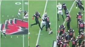 ‘Learn some discipline’: Players decked as mass rampage on field creates bizarre finale to ‘shamed’ American football game (VIDEO)
