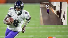 ‘I didn’t pull a Paul Pierce’: Lamar Jackson denies taking emergency toilet break during Ravens-Browns clash