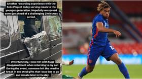 Charity gifts stolen from Chelsea star Reece James' car as he served food to needy children