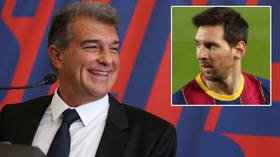 ‘It will not be an impediment’: Ex-Barcelona chief says club will compete without Messi - but warns it is ‘on brink of bankruptcy’