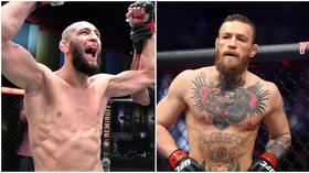 ‘If I see him, something will happen’: Khamzat Chimaev jokes UFC will need to ‘hide’ Conor McGregor from him on Fight Island