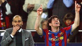 ‘Guardiola has something special about him’: Lionel Messi ignites Man City transfer speculation AGAIN as he heaps praise on Pep