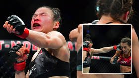 Fight of the year: UFC queens feted for brutal epic that gave star huge hematoma - but both are looking beyond the octagon (VIDEO)