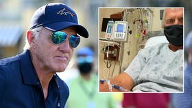 ‘F*ck Covid’: Ill golf ace Norman slams skeptics & praises ‘blessed’ vaccines in message from hospital bed as he is admitted again