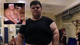 Shocked fans pay tributes after giant Russian sumo wrestler who was famous for being the ‘strongest boy in the world’ dies at 21