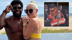 ‘She can do better’: Fans mock star Subban after split from Olympic babe Vonn with jokes over furry mascot's words to power couple