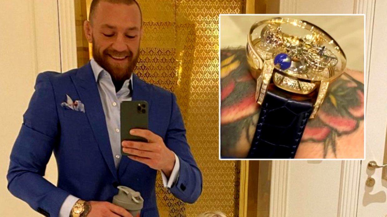 Conor McGregor flaunts his latest Rolex watch worth around $50,000 on  social media