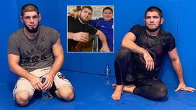 ‘I was glad to see you’: Russian champ Nurmagomedov embraces fan and shares MMA training session with Dagestani UFC hopeful Aliev