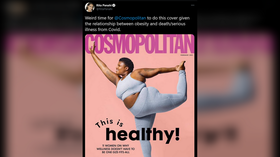 ‘Are they trying to kill fat people?’ Internet baffled by Cosmo promoting plus-sized ‘wellness’ despite Covid risks