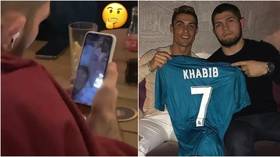 WATCH: Khabib FaceTimes Ronaldo as teammate jokes retired UFC champ is ‘putting serious football team together’