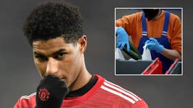‘Just not good enough’: Manchester United football star Marcus Rashford slams ‘unacceptable’ free UK government school meal packs