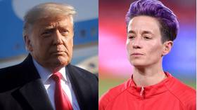 ‘This is about white supremacy’: Football star Megan Rapinoe hits out as she accuses Donald Trump of inciting US Capitol violence