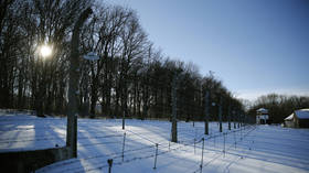 Authorities at former Nazi German concentration camp Buchenwald warn revelers against sledding over MASS GRAVES