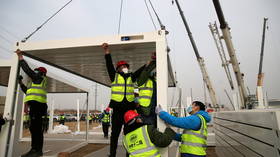 China builds 1,500-room isolation ward in just 5 DAYS over new coronavirus spike in Hebei province (VIDEO)