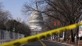 US Capitol put on lockdown over ‘exterior security threat’ after fire erupts in nearby area outside complex (VIDEO)