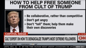 CNN airs guide to DEPROGRAM MAGA SUPPORTERS as cult expert claims ENTIRE country needs post-Trump help