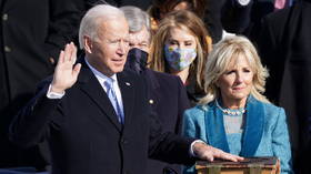 Joe Biden sworn in as 46th US president, taking helm of embattled & divided nation