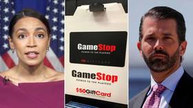 GameStop controversy put AOC & Trump Jr on SAME PAGE against Wall Street – but panicked MSM smears Reddit traders as ALT-RIGHT MOB