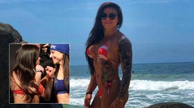‘That is freedom’: UFC stunner Claudia Gadelha shows off snap from naked photoshoot as star stays fit during layoff from action