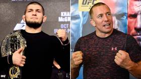 ‘GSP might be the only one’: Khabib’s coach says the only fight ever likely to bring him back is SUPERFIGHT with Georges St-Pierre