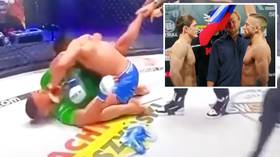 Russian MMA star sparks BRAWL at KSW MMA event after post-fight slam on ALREADY BEATEN opponent (VIDEO)
