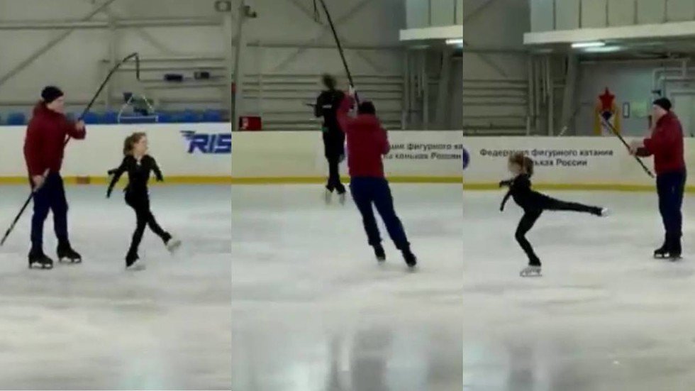 Russian 11yo figure skating prodigy nails QUINTUPLE lutz at training