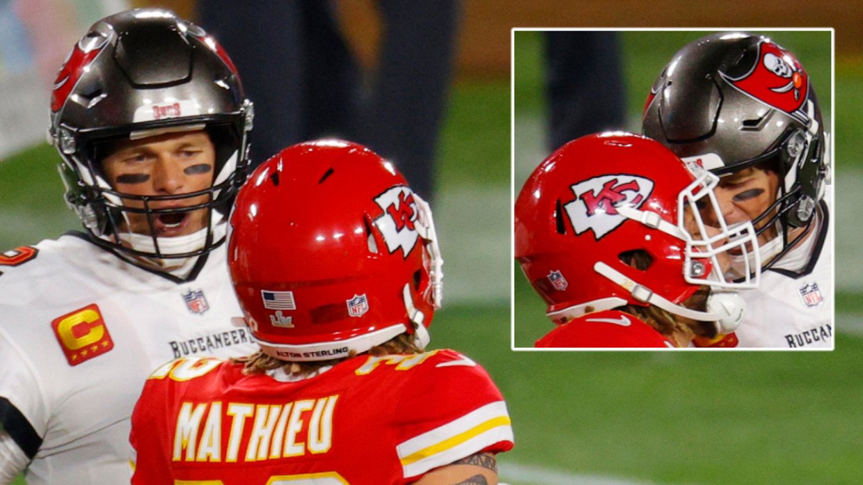 Buccaneers' Tom Brady apologizes to Chiefs' Tyrann Mathieu for