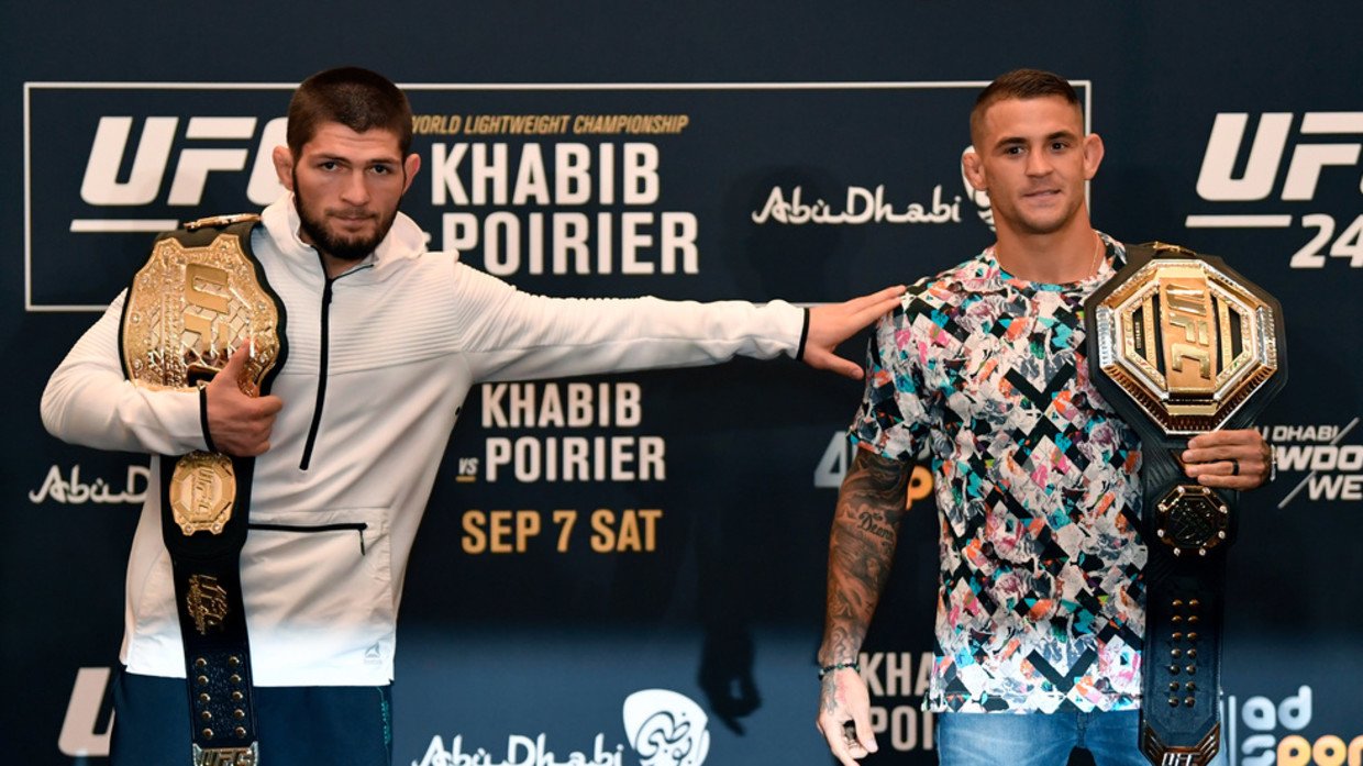 Khabib hot sale poirier online