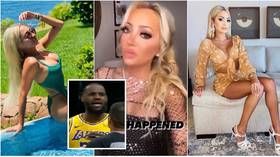 15 minutes of infamy? LeBron James heckler Juliana Carlos – aka ‘Courtside Karen’ – faces calls to be BANNED from NBA games