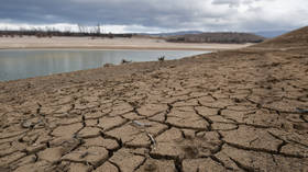 Crimean reservoir almost empty following water blockade from Ukraine, threatening humanitarian crisis on disputed peninsula