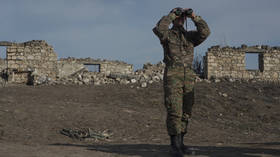 Fresh fears of fighting in Nagorno-Karabakh as Azerbaijan accuses Armenia of violating ceasefire with machine gun volley