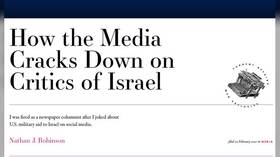 ‘You say the wrong thing, you lose your position’: Guardian columnist reveals he was fired over tweets criticizing Israel