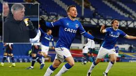 WATCH: Fans love Everton boss Carlo Ancelotti’s brilliantly unruffled reaction to his team’s winner in nine-goal thriller vs Spurs