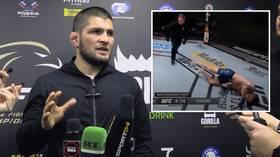 ‘When the game gets ahead of you, you should stop’: Khabib advises UFC icon Edgar to call it quits after devastating KO defeat