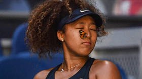 Butterfly effect: Naomi Osaka applies gentle touch to insect intruder during Australian Open match (VIDEO)