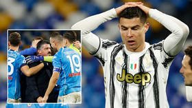 Ronal-doh: Misfiring Cristiano Ronaldo mocked after Juventus blow chance to close in on leaders with Serie A defeat at Napoli