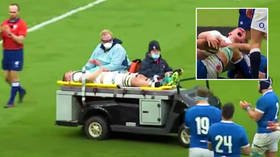 ‘So sorry’: Italy rugby ace Negri apologizes after controversial ‘crocodile roll’ causes horror injury to England’s Willis (VIDEO)