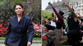 Isn’t it strange how some Black Lives Matter activists become overtly racist when Priti Patel says she won’t take the knee?