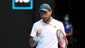 Russian tennis sensation Aslan Karatsev beats Grigor Dimitrov to make Australian Open semifinals – and he could face Djokovic next