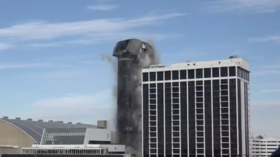 Former Trump Plaza Hotel and Casino DEMOLISHED to cheers in Atlantic City (VIDEO)