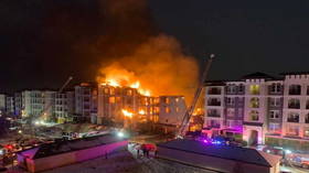 Texas apartment block collapses as firefighters can’t retrieve water from frozen hydrants (PHOTOS, VIDEO)