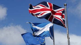 London takes aim at Sturgeon after Scottish leader says EU flag must be flown on government buildings, not Union flag