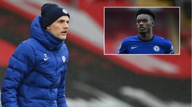 ‘Honeymoon’s over’: Chelsea boss Tuchel labeled ‘BRUTAL’ after he hauls off substitute Hudson-Odoi as Blues toil