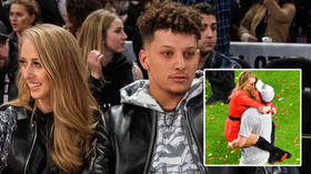 NFL star Patrick Mahomes’ fiancee Brittany Matthews gives birth to girl hours after warning ‘hateful’ women to ‘shut the f**k up’