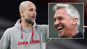 Open garms: Woke hero Gary Lineker wades in to back BBC paymasters in row over Man City boss Pep Guardiola’s migrant boat support